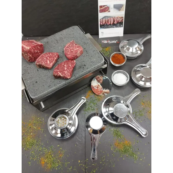 Comprar Piedra Asar Carne a la Piedra 30x25x2 al mejor precio en Pepe Chuletón.