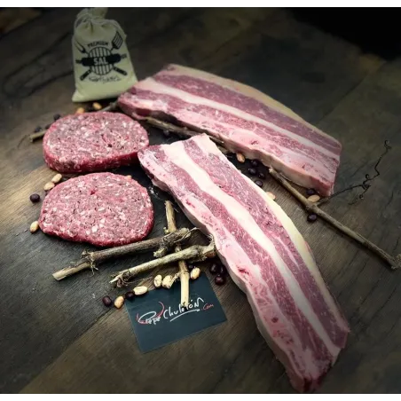 Lote de churrasco y burgers de vaca | Pepechuleton