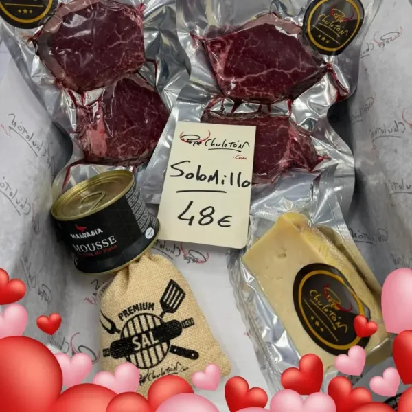 Pack solomillo gourmet San Valentín | Pepechuleton