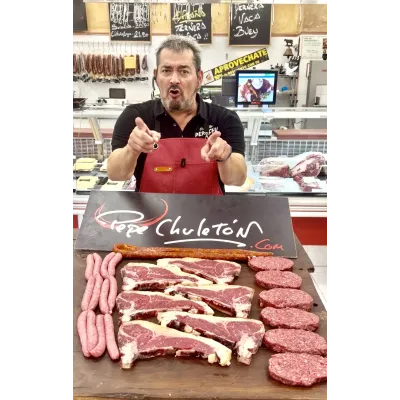 Lote de churrasco y burgers de vaca | Pepechuleton 2
