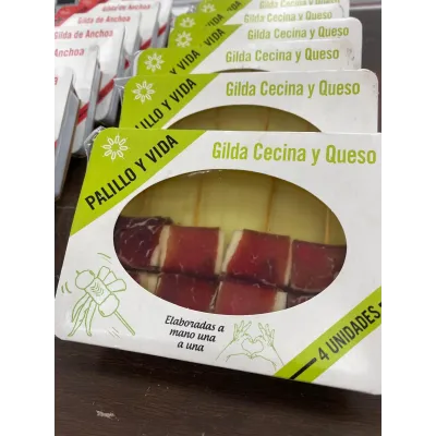 Gilda de Cecina de Vaca y Queso Semicurado | Aperitivo Gourmet | Pepe Chuletón 2