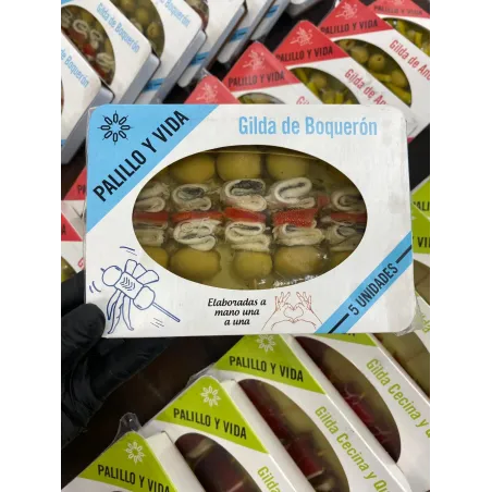 Gilda de Boquerón Artesana | Aperitivo Gourmet | Pepe Chuletón
