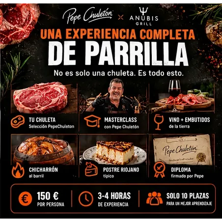 CURSO DE PARRILLERO PEPECHULETON × ANUBIS GRILL