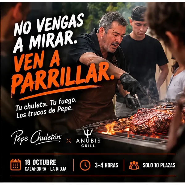CURSO DE PARRILLERO PEPECHULETON × ANUBIS GRILL