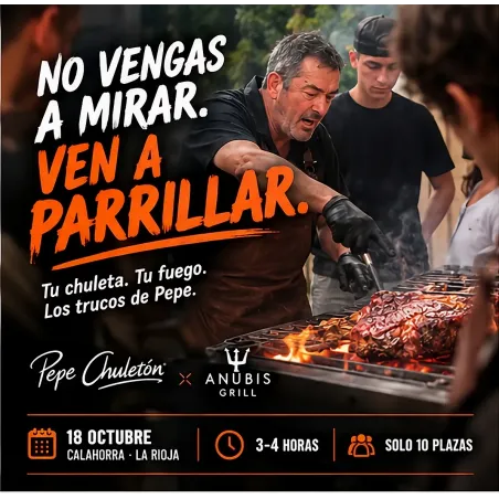 CURSO DE PARRILLERO PEPECHULETON × ANUBIS GRILL