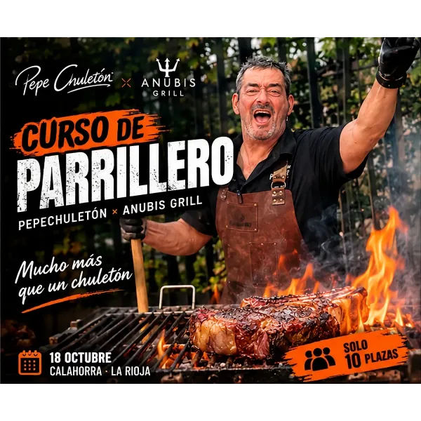 CURSO DE PARRILLERO PEPECHULETON × ANUBIS GRILL