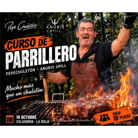 CURSO DE PARRILLERO PEPECHULETON × ANUBIS GRILL