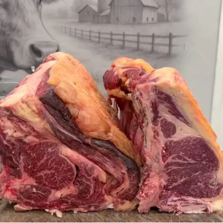 Carne de buey de Wagyu al mejor precio. Chuleton de Wagyu