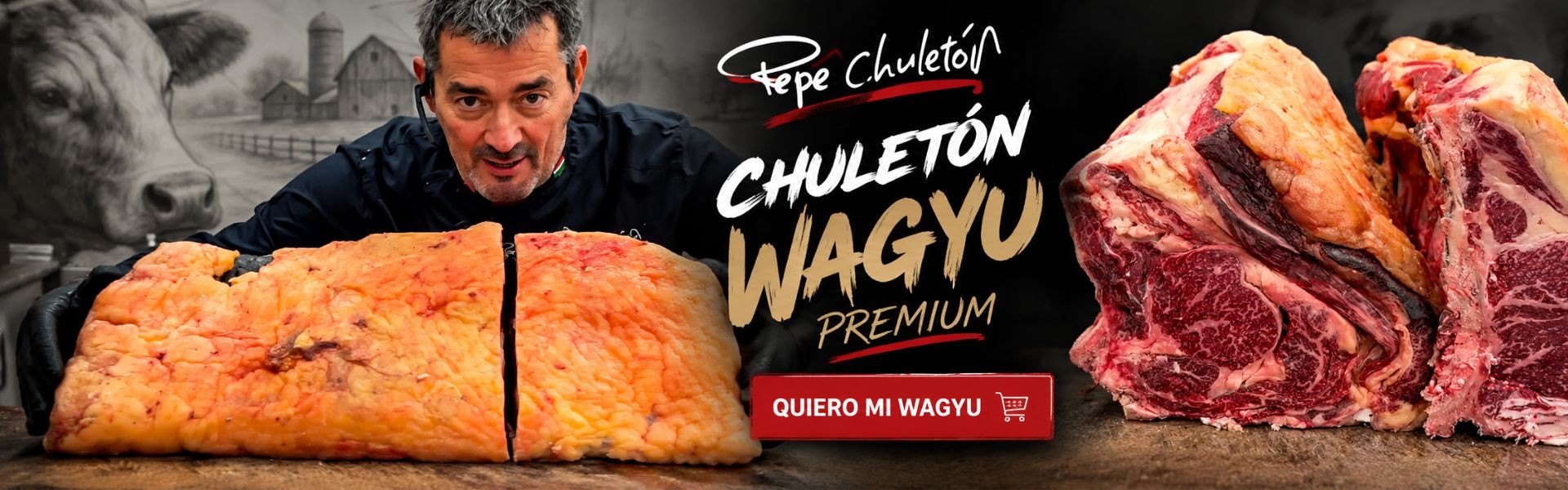 Chuleton de Wagyu premium Pepe Chuletón
